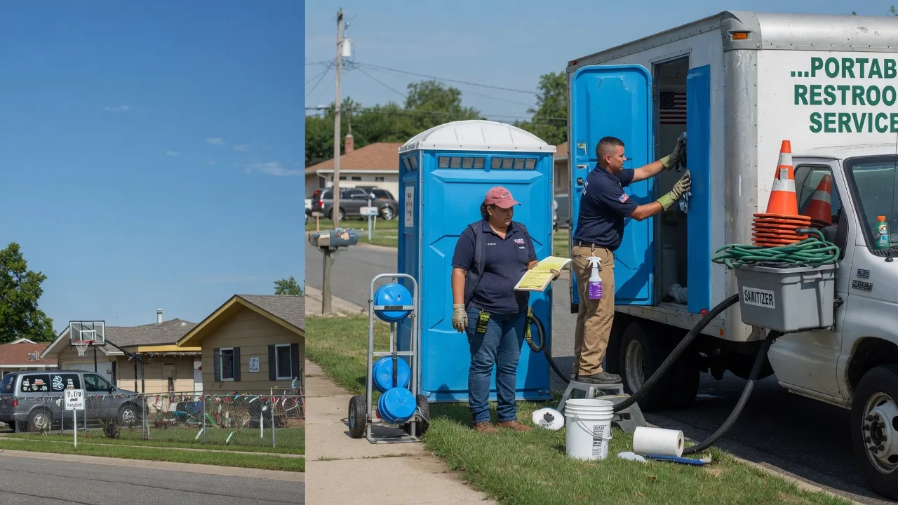 Portable Toilet Rental in Taylors, SC near me